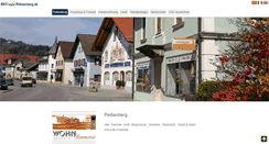 Desktop Screenshot of bayregio-peissenberg.de